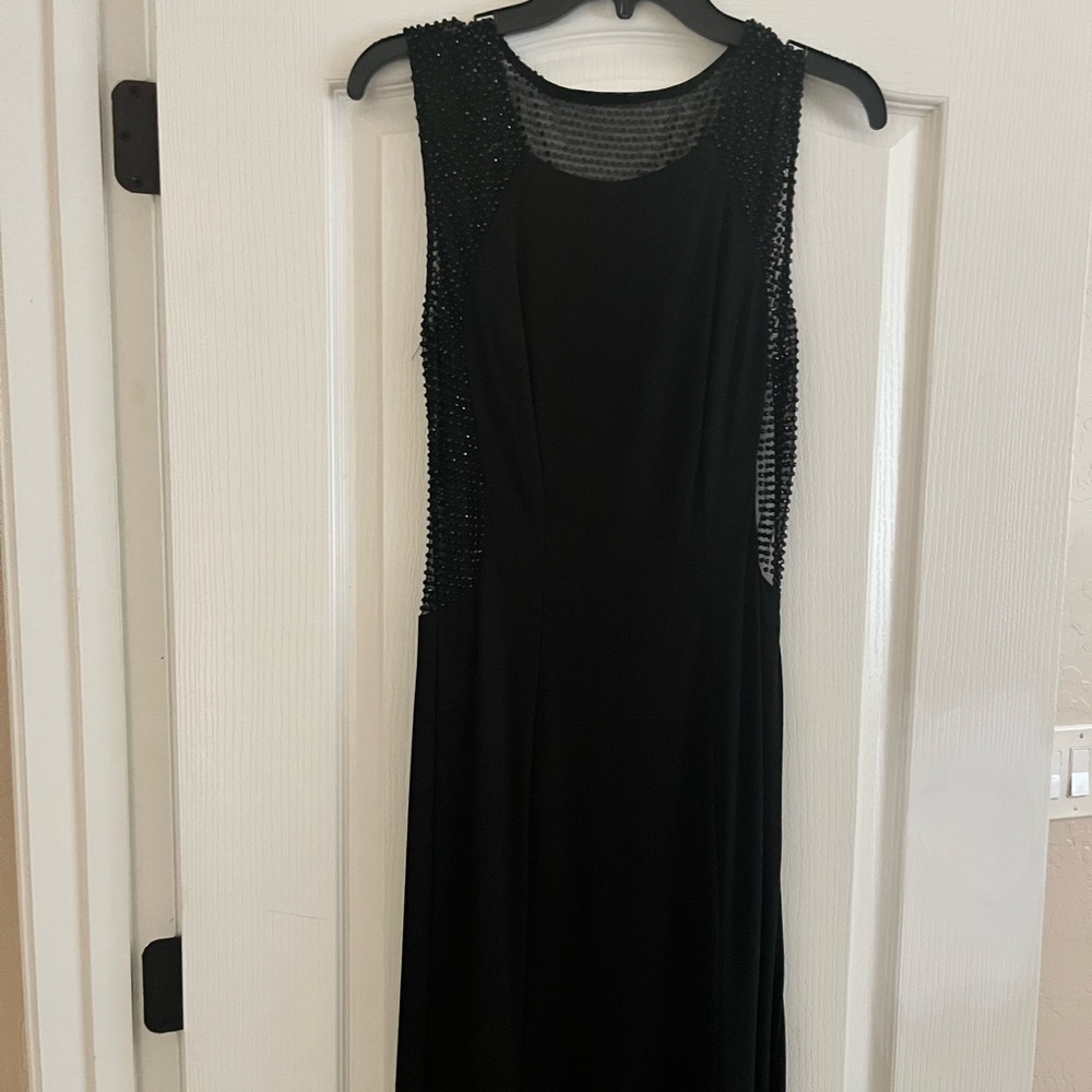 Black Formal, sheer back dress